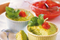 Brokkoli Soufflé mit Tomatensauce 
