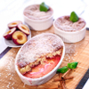 Baked Rice Pudding with Plums
