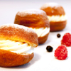Apricot Cream Doughnuts