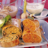 Hirse-Mangold-Strudel mit Topinambursauce (QSB)