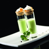 Tzatziki Shot with Feta Mousse and Apricot-Chili Confit in the iSi Gourmet Whip