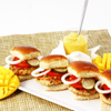 Red Snapper Sliders with Mango Ketchup