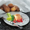 Tomatenmousse mit Basilikum