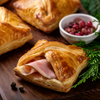 Beignets aux oignons et au jambon
