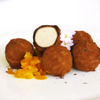 Frischkäse-Limetten-Pralinen