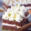 White Chocolate and Gingerbread Slices