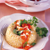 Sweet Peppers in a Ring of Rice