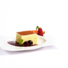 Vanilleparfait mit Kirschkompott