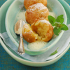 Deep Fried Apple Dumplings with Vanilla-Apple Sauce