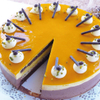 Mango and Chocolate Gateau