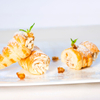 Puff Pastry Rolls filled with Date Mousse