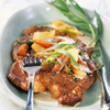 Rostbraten in Senfsauce