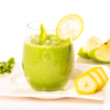 Grüner Apfel-Banane-Spinat-Smoothie