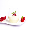 Joghurtcreme mit Johannisbeeren