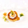 Tartare de saumon en pâte feuilletée avec Thermomix