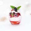 Waldbeer-Ricotta-Creme