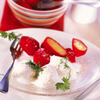 Fish Dumplings in a White Wine Sauce with Beetroot Potatoes