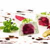 White Herring Terrine with Apple and Beetroot