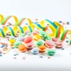 Macarons multicolores