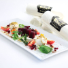 Ziegenkäse-Rote Rüben-Mousse