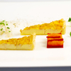 Ziegenfrischkäsetarte mit Rahmkohlrabi
