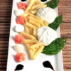 Warmer Parmesan-Mozzarella-Schaum aus dem iSi Gourmet Whip