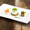 Herb and Cream Cheese Panna Cotta with Chanterelles