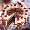 Dekorsahne für Schwarzwälder Kirschtorte