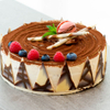 Marbled Chocolate Mousse Cake