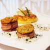 Schweinemedaillons im Speckmantel mit Pommery Senfkruste