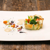 Mushroom Espuma with Vegetables