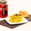 Gerösteter Mais-Hummus mit Kruste