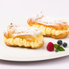Brandteigkrapferl mit Kaffeecreme