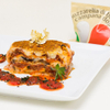 Lasagne mit gegrilltem Gemüse und Rindfleisch