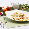 Tortellini with Bacon Cream Sauce