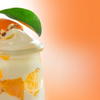 Orangen Tiramisu mit gebrannten Mandeln