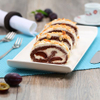 Zwetschgenroulade mit Mandelsplitter