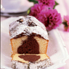 Black and White Pound Cake