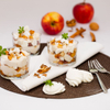Luftige Zimtcreme mit Apfel und Meringue