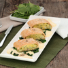 Kartoffelstrudel mit Spinat