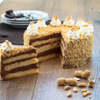 Schokolade-Erdnussbutter-Torte