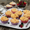 Joghurt-Orangen-Muffins mit Streuseln