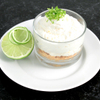 Limetten-Joghurt-Mousse