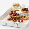 Chocolate Stout Cheddar from Rogue Creamery and Oregon Cherry Tartlets