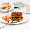 Waffles with Chocolate Cream