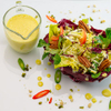 Wintersalat mit Honig-Senf-Dressing
