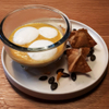 Muskatkürbis-Schaumsuppe mit Fink's Kürbispesto-Tascherln