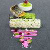 Lake Trout Tartar with Beetroot Cream and Chive Espuma