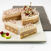 Nougat-Bananen-Passionsfrucht-Torte