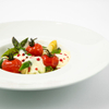 Green and White Asparagus with Lemon Hollandaise Sauce